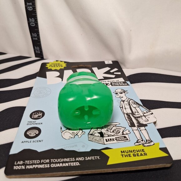 NWT Bark Super Chewer Munchie the Bear Dog Toy S - Picture 3 of 3